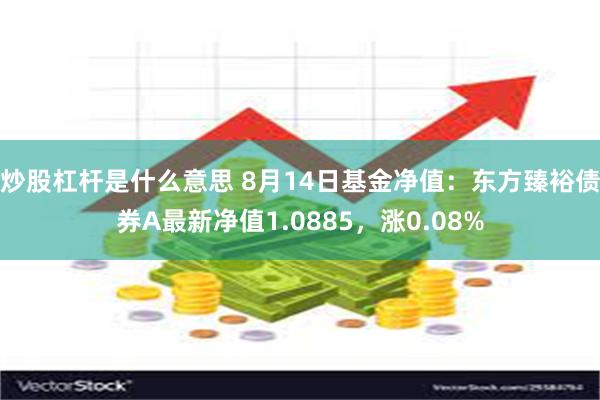 炒股杠杆是什么意思 8月14日基金净值：东方臻裕债券A最新净值1.0885，涨0.08%