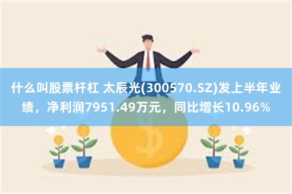 什么叫股票杆杠 太辰光(300570.SZ)发上半年业绩，净利润7951.49万元，同比增长10.96%