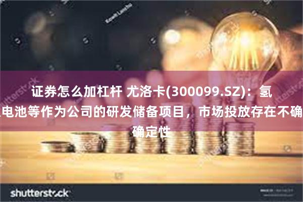 证券怎么加杠杆 尤洛卡(300099.SZ)：氢能源电池等作为公司的研发储备项目，市场投放存在不确定性